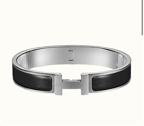 hermes black and silver bracelet|hermes bracelet cost.